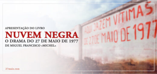 Apresentação do livro ‘Nuvem Negra – O Drama do 27 de Maio de 1977