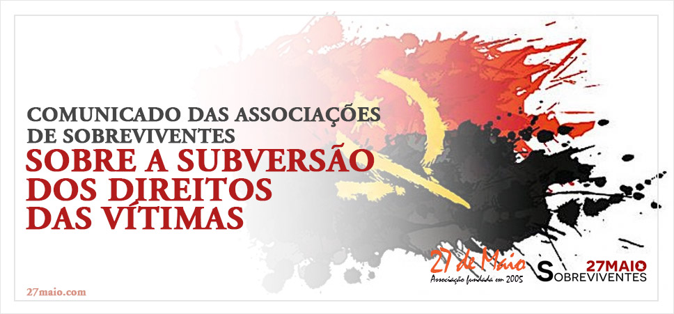 Comunicado das Associações de Sobreviventes sobre a subversão dos direitos das vítimas