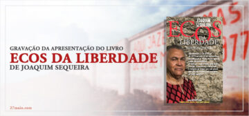 Gravação da apresentação do livro Ecos da Liberdade de Joaquim Sequeira