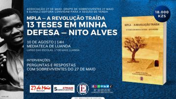 Sessão de Venda - A Revolução Traída - 13 Teses em Minha Defesa, de Nito Alves